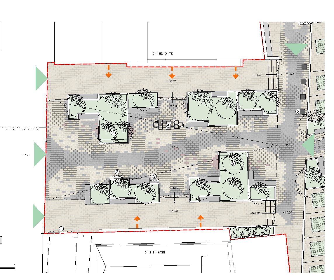 Kingsway Square — square plan